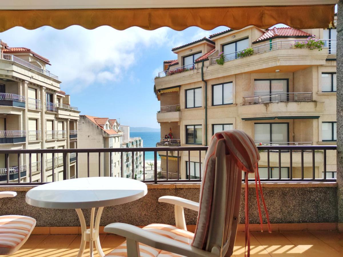 Desconectaengalicia Gaviota, 50M Playa Silgar Lejlighed Sanxenxo Eksteriør billede